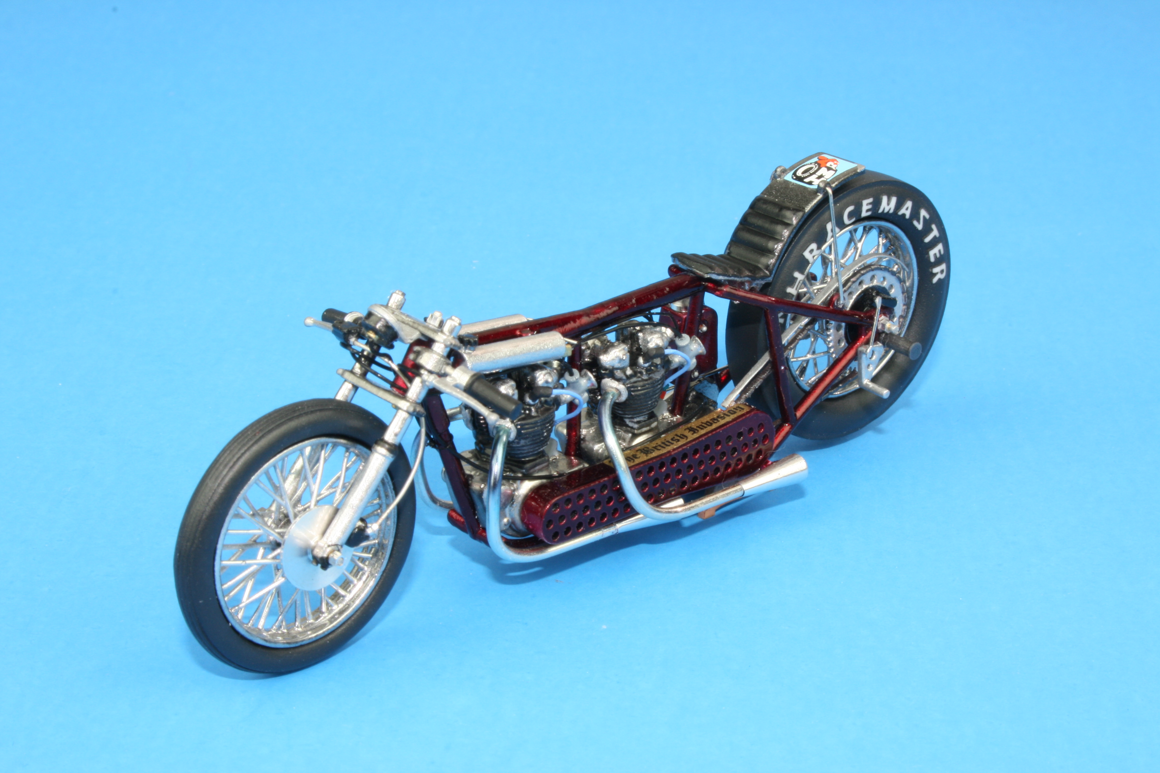 Triumph Twin Drag Bike