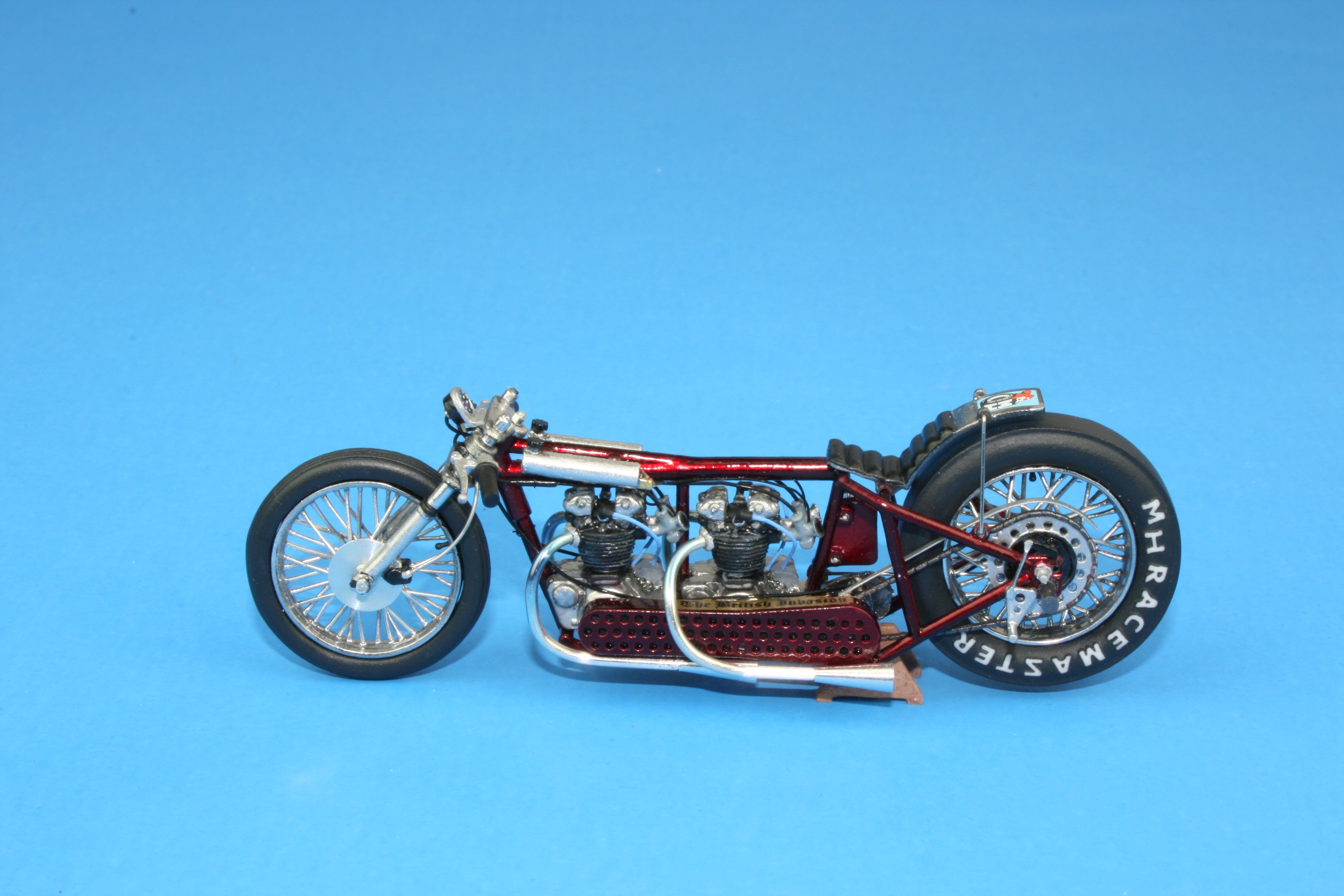 Triumph Twin Drag Bike