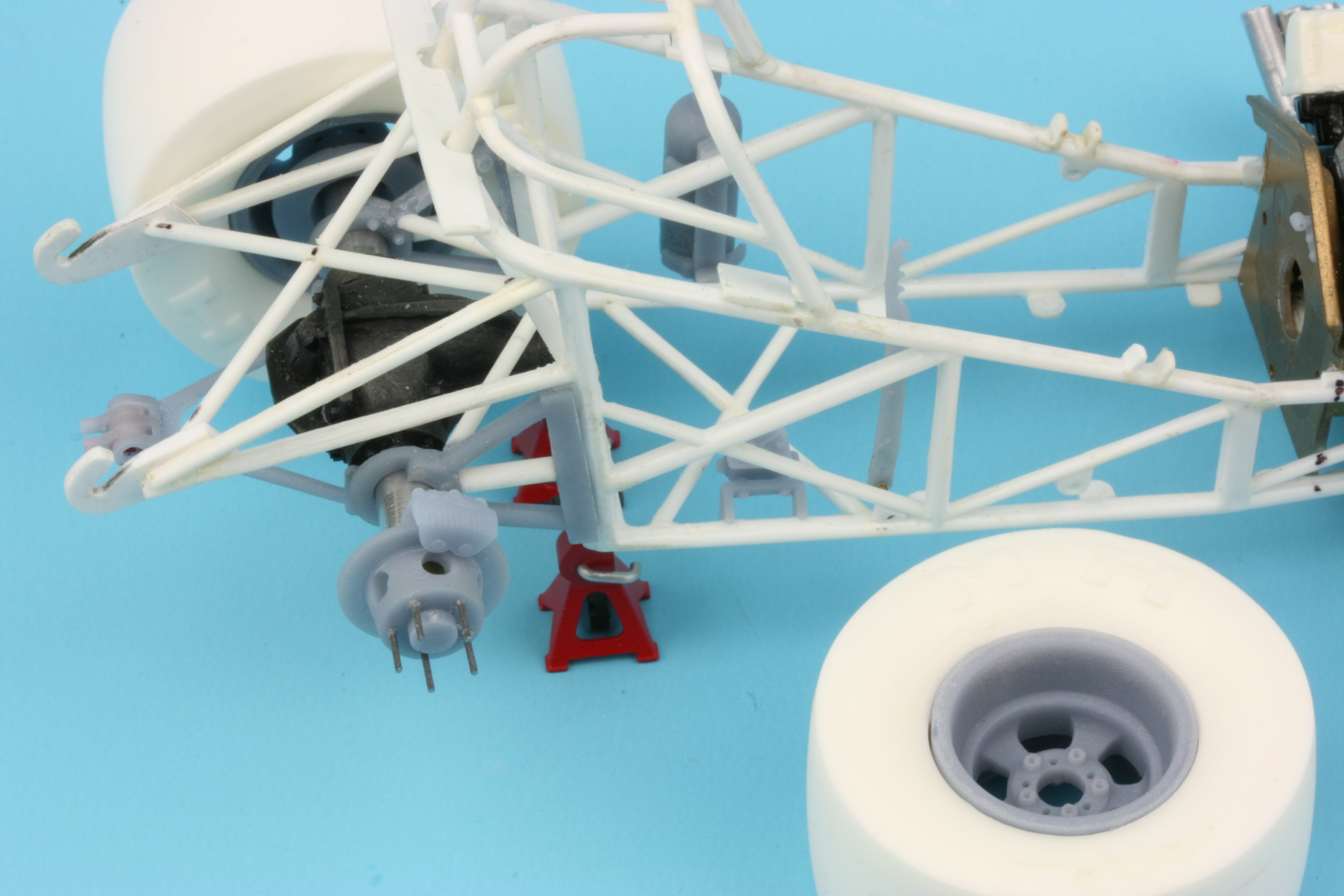 Funny Car Brake, Wheel, and Tire Kit