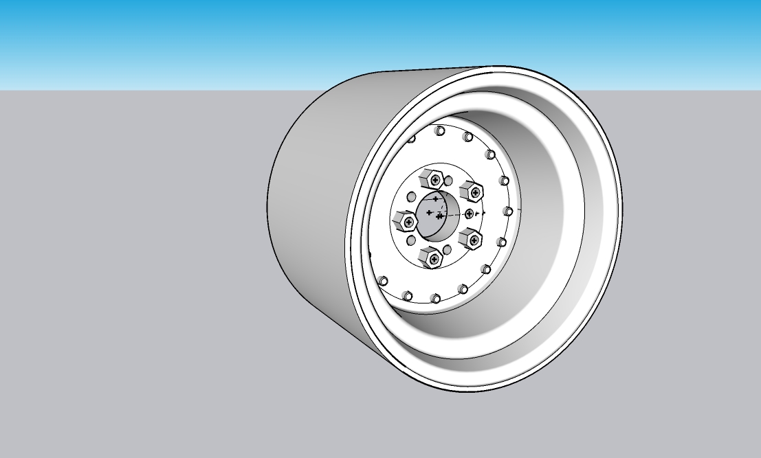 Wheels, Rear Cragar Super Trick, 16"