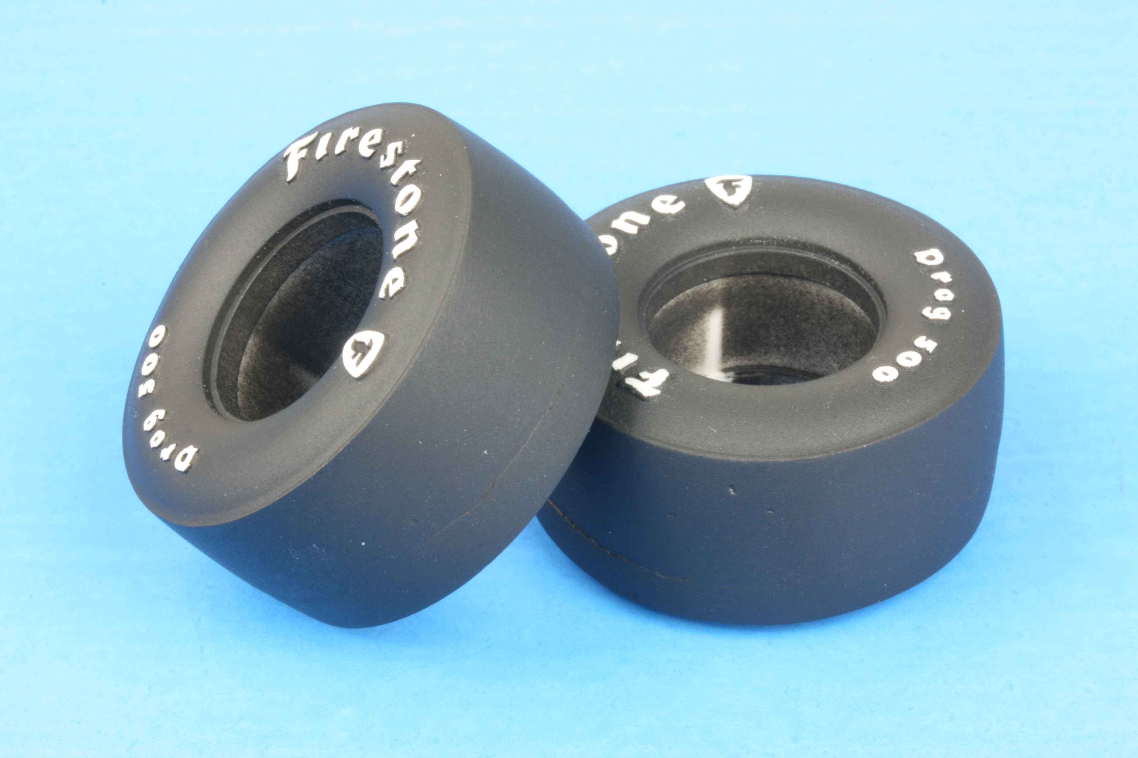 Tire Pair, 14" Slick, Firestone Drag 500