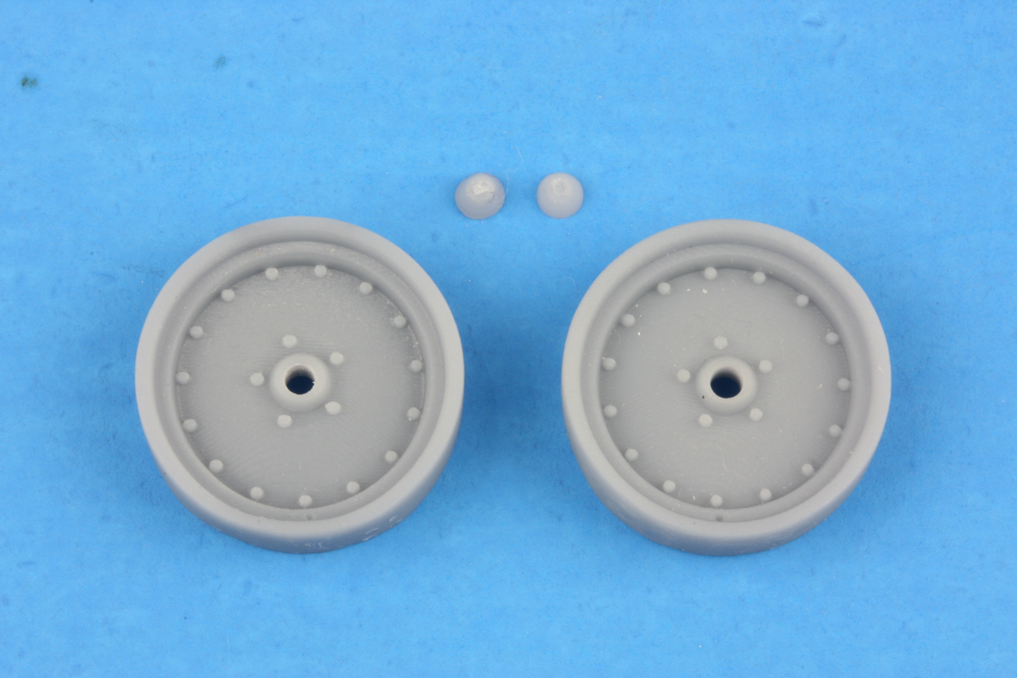 Wheels, Front Cragar Super Trick. Spindle Mount