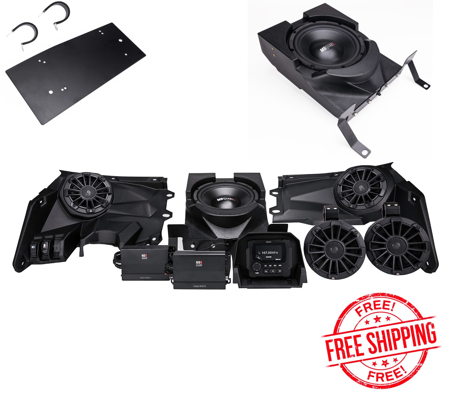 MB Quart Stage 6 Can-Am X3 Tuned System
