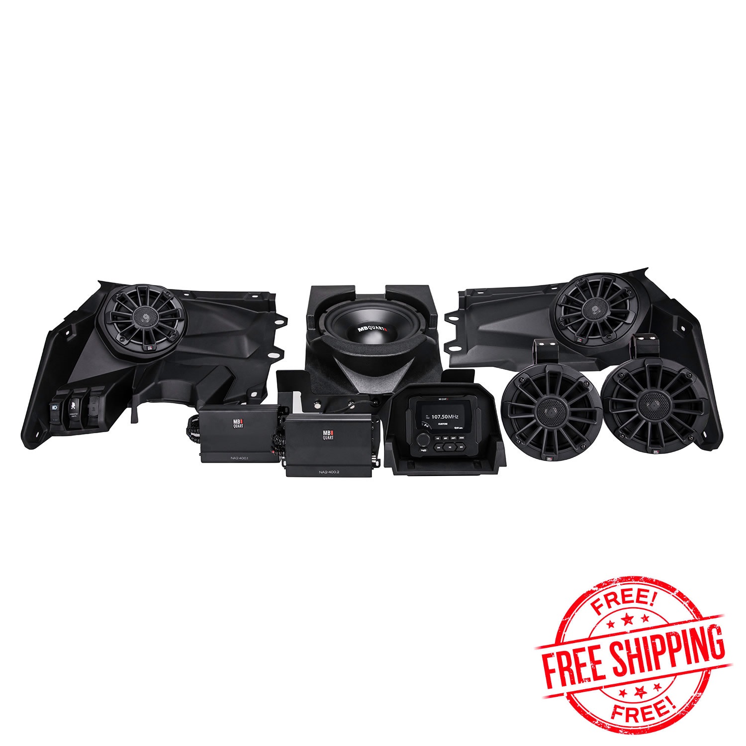 MB Quart Stage 5 Can-Am X3 Tuned System