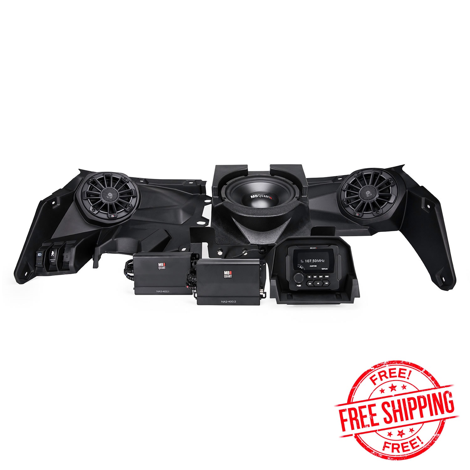 MB Quart Stage 3 Can-Am X3 Tuned System