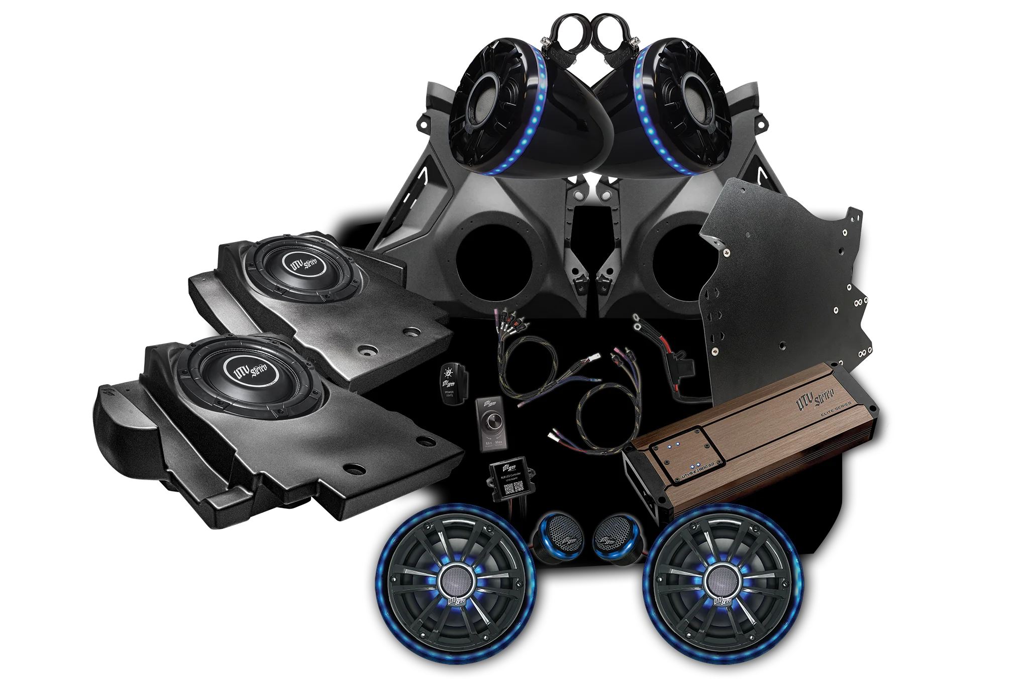 Can-Am® Maverick R Elite Series Stage 6 Stereo Kit | UTVS-R-S6-E