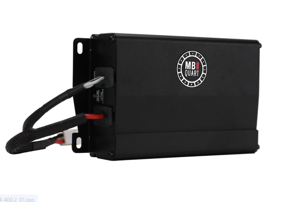 NA4-400.2 Nautic 400 Watt Waterproof 2 Channel Amplifier