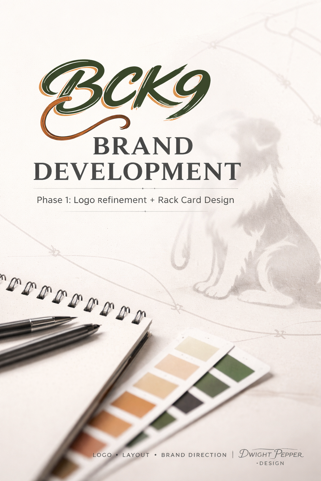 Phase 1: Logo Update + Rack Card Design BCK9