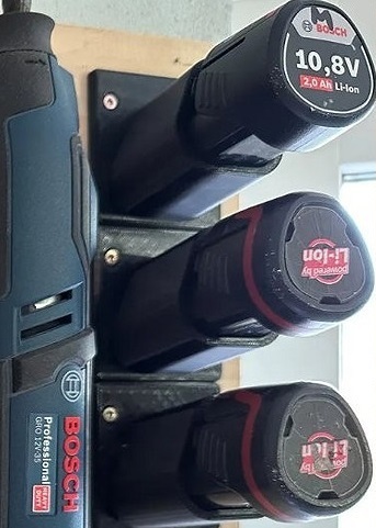 Feste til Bosch 10,8/12V-batteri