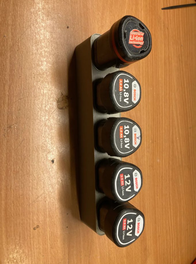 Feste til Bosch 10,8/12V-batteri