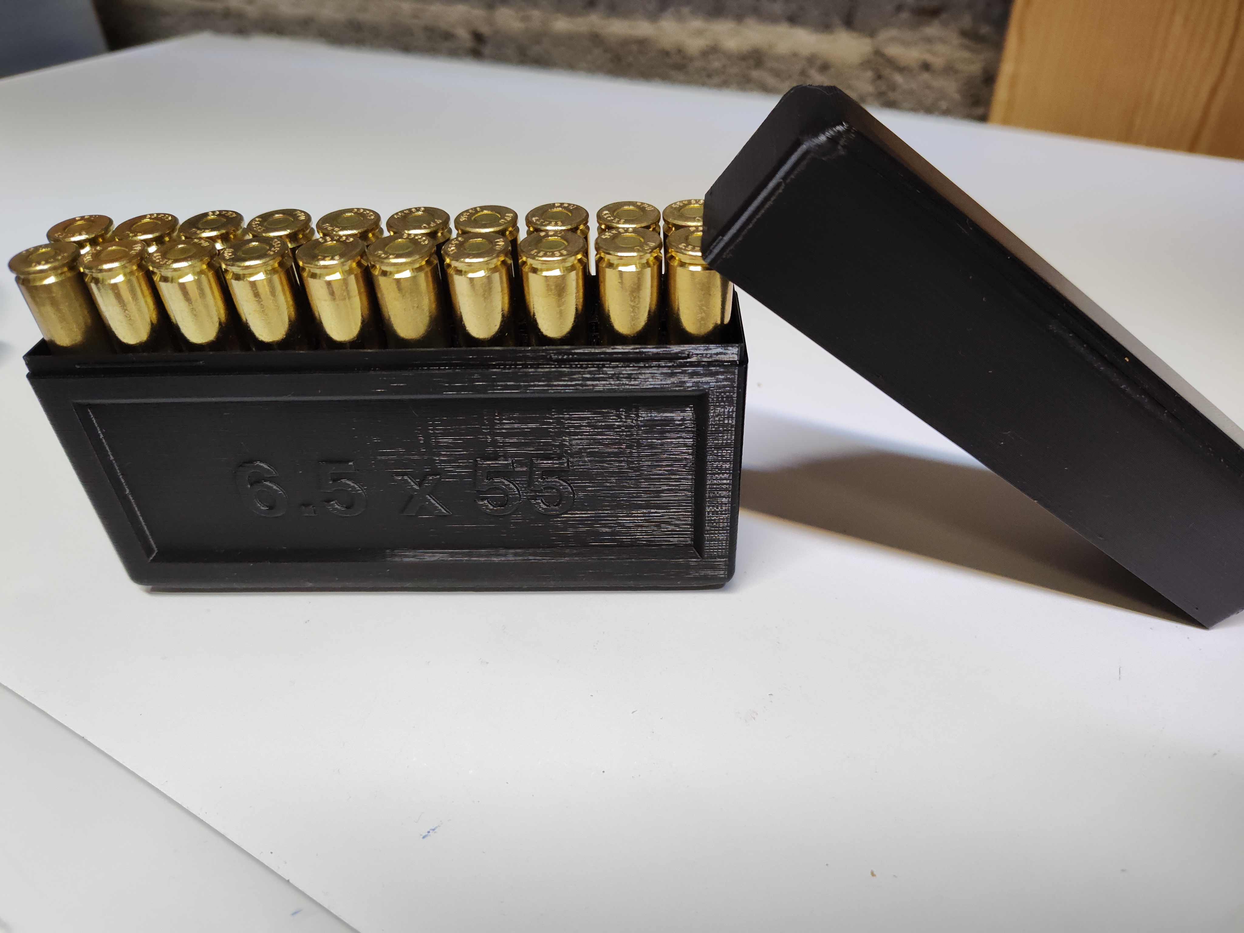 Ammunisjonseske til 6.5x55 Swedish
