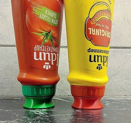 Stålokk til Idun-flasker
