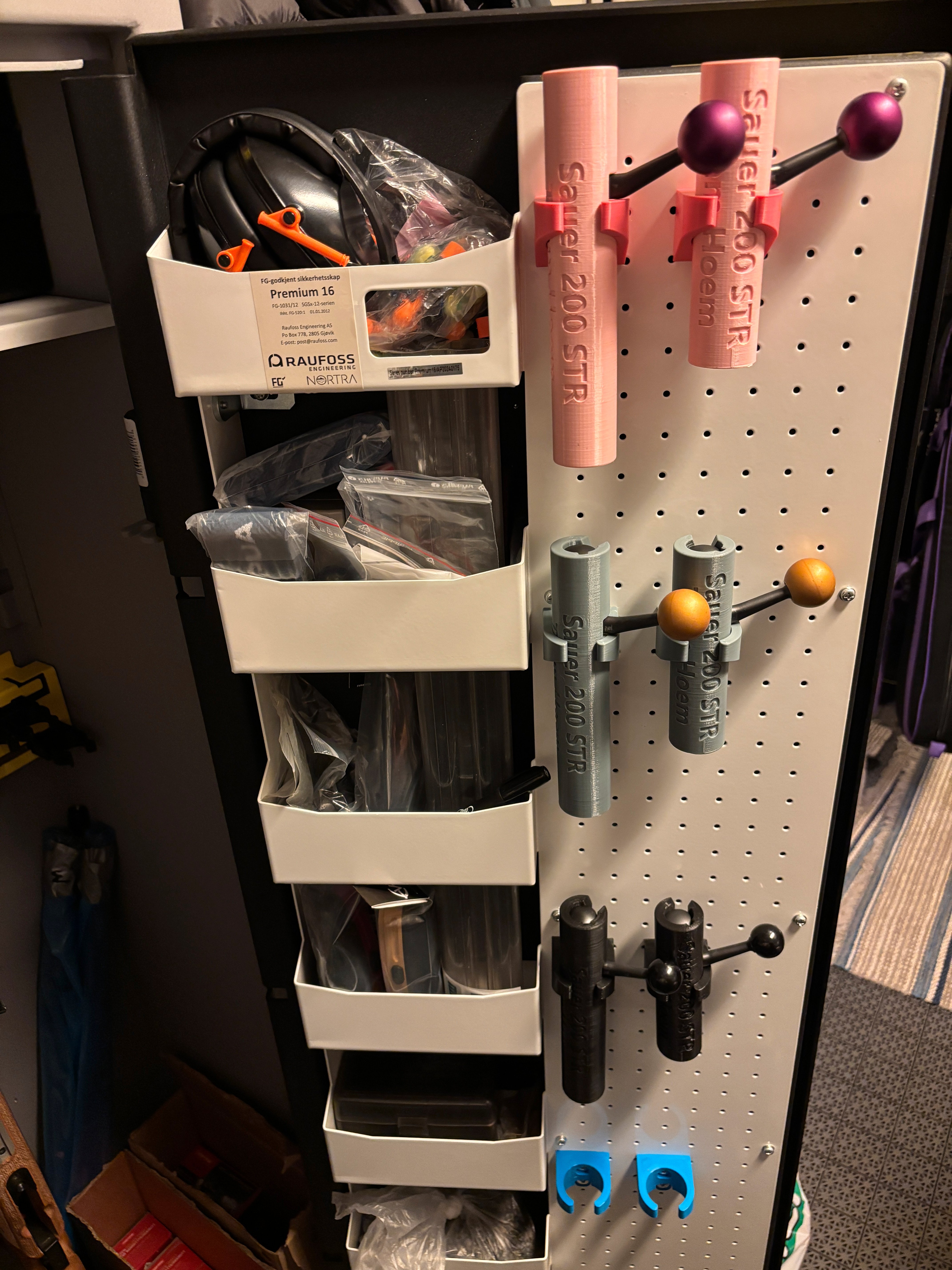 Holder til sluttstykkebeskyttere