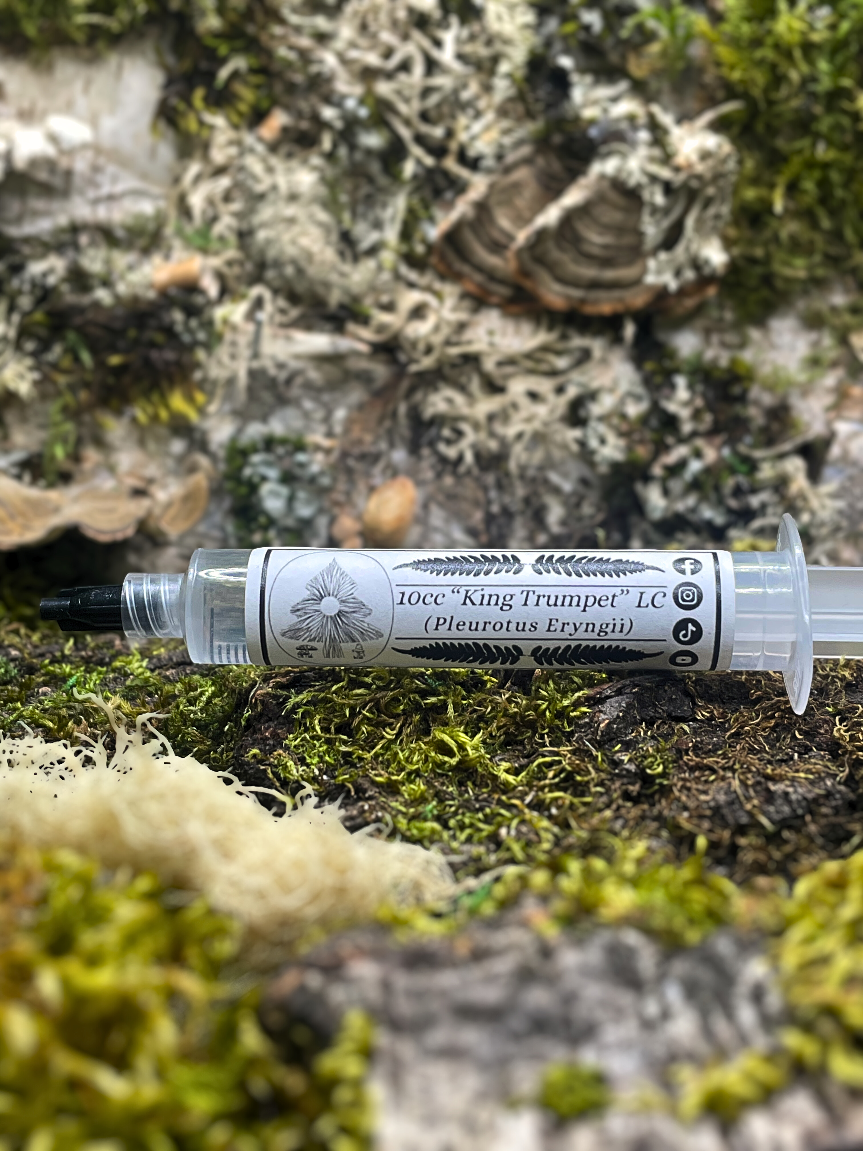 King Trumpet Liquid Culture Syringe 