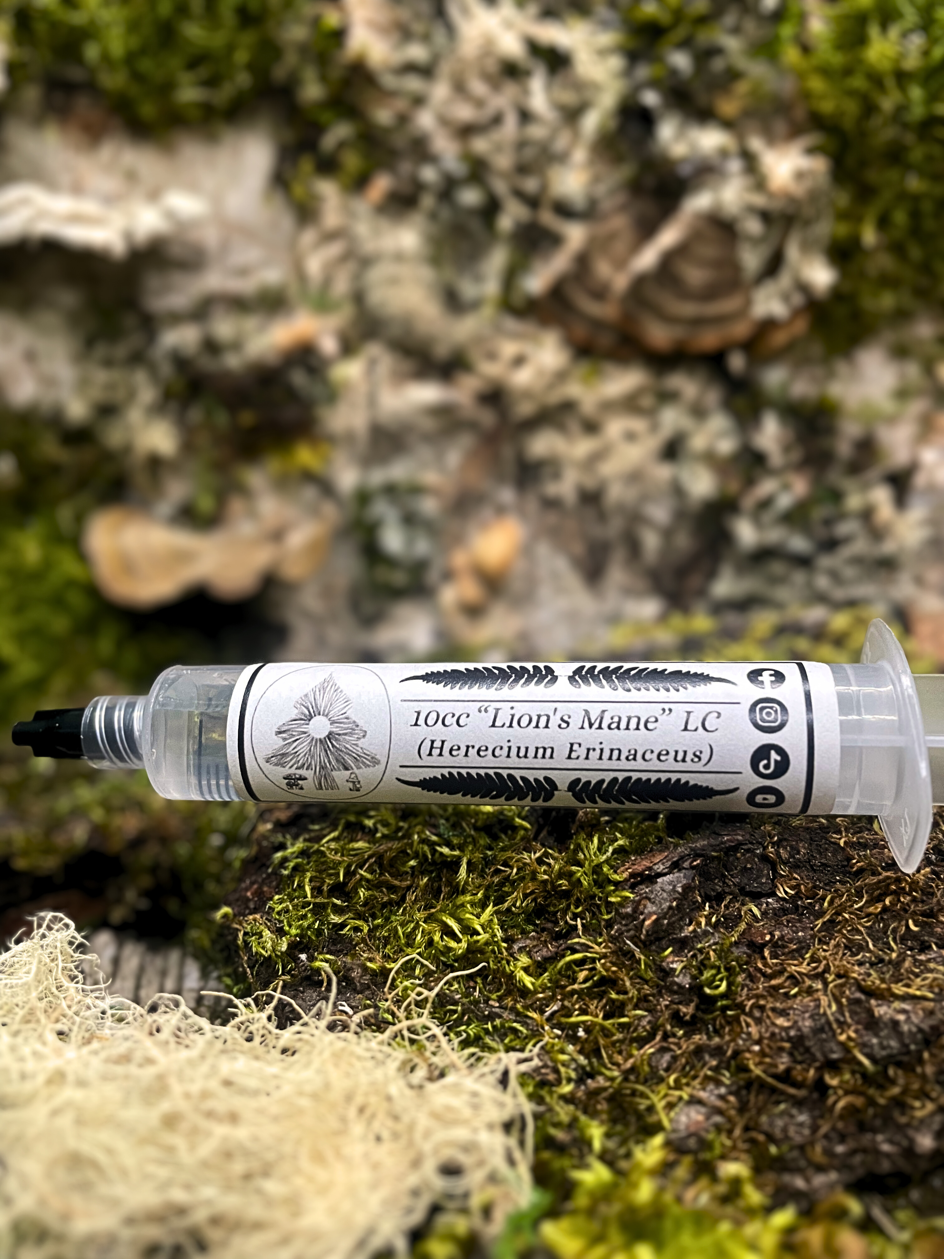 Lion's Mane Liquid Culture Syringe
