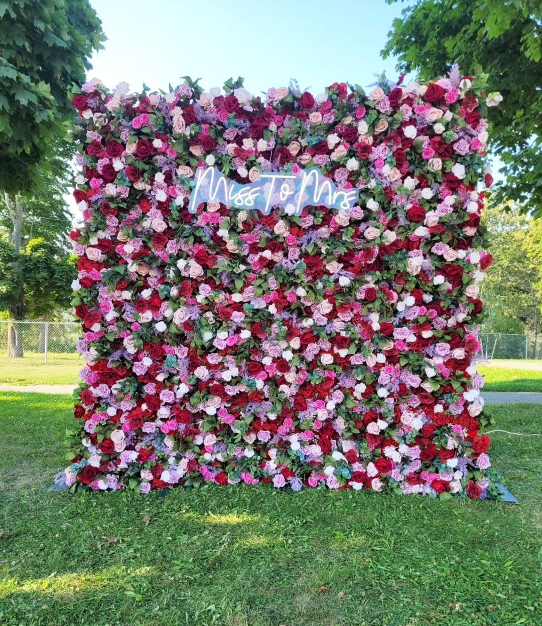 Flower Wall Backdrop