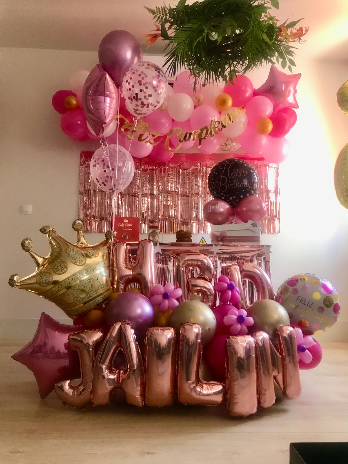 Birthday Balloon Decoration Set