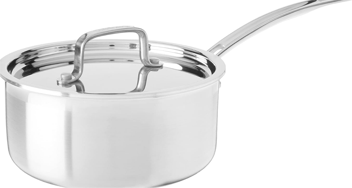 Saucepan with Cover, Triple Ply 2-Quart Skillet, Multiclad Pro