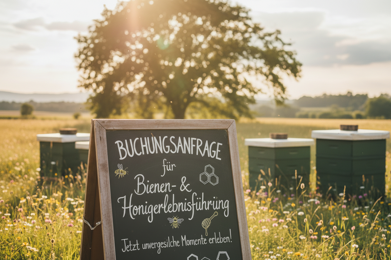 Buchungsanfrage für Bienen- & Honigerlebnisführung
