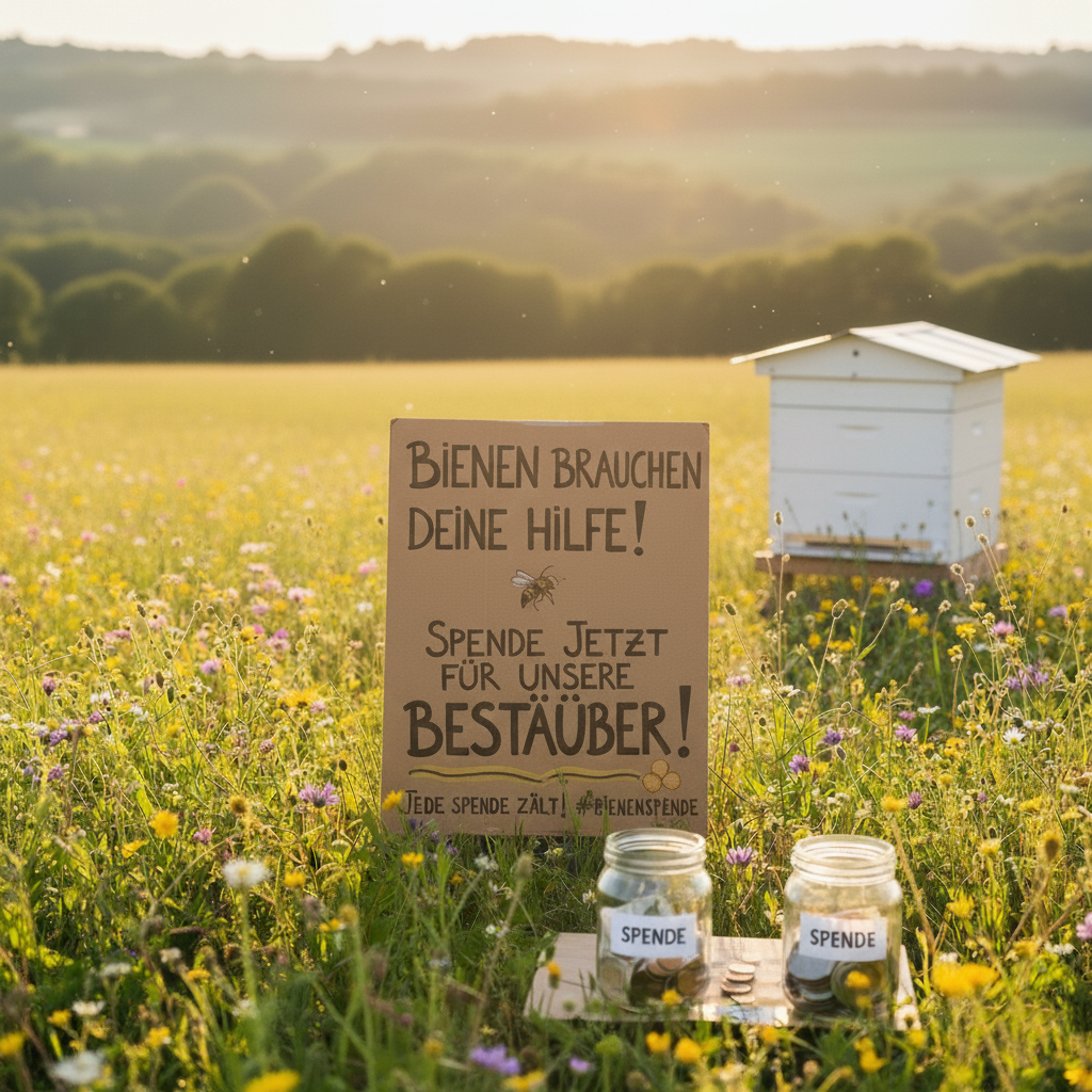 Spende für die Bienen