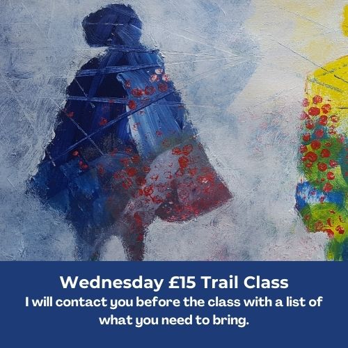 Wednesday art class  - all  media