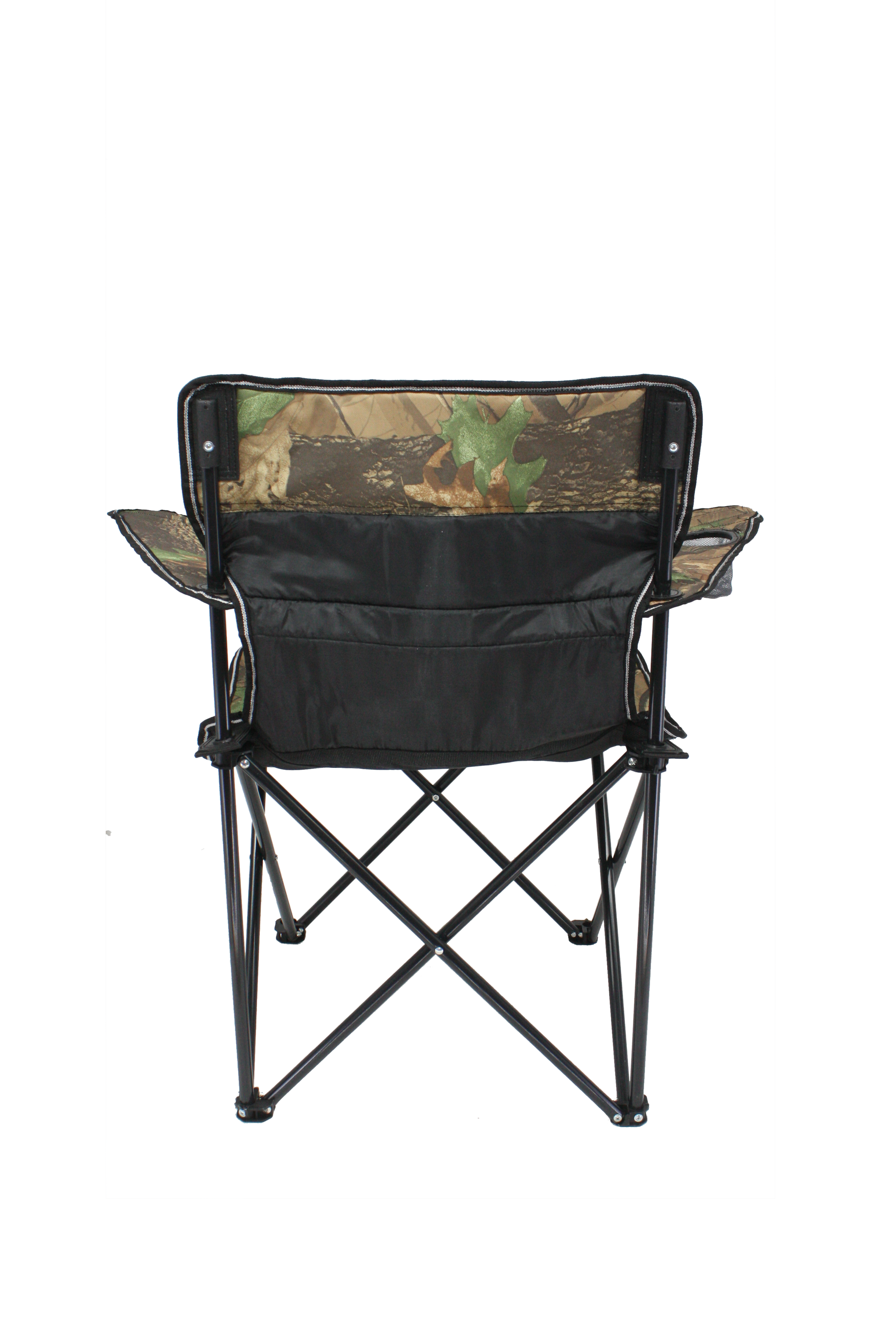 Gray Wolf Bardaklı Kamp  Sandalyesi Ağaç Desen