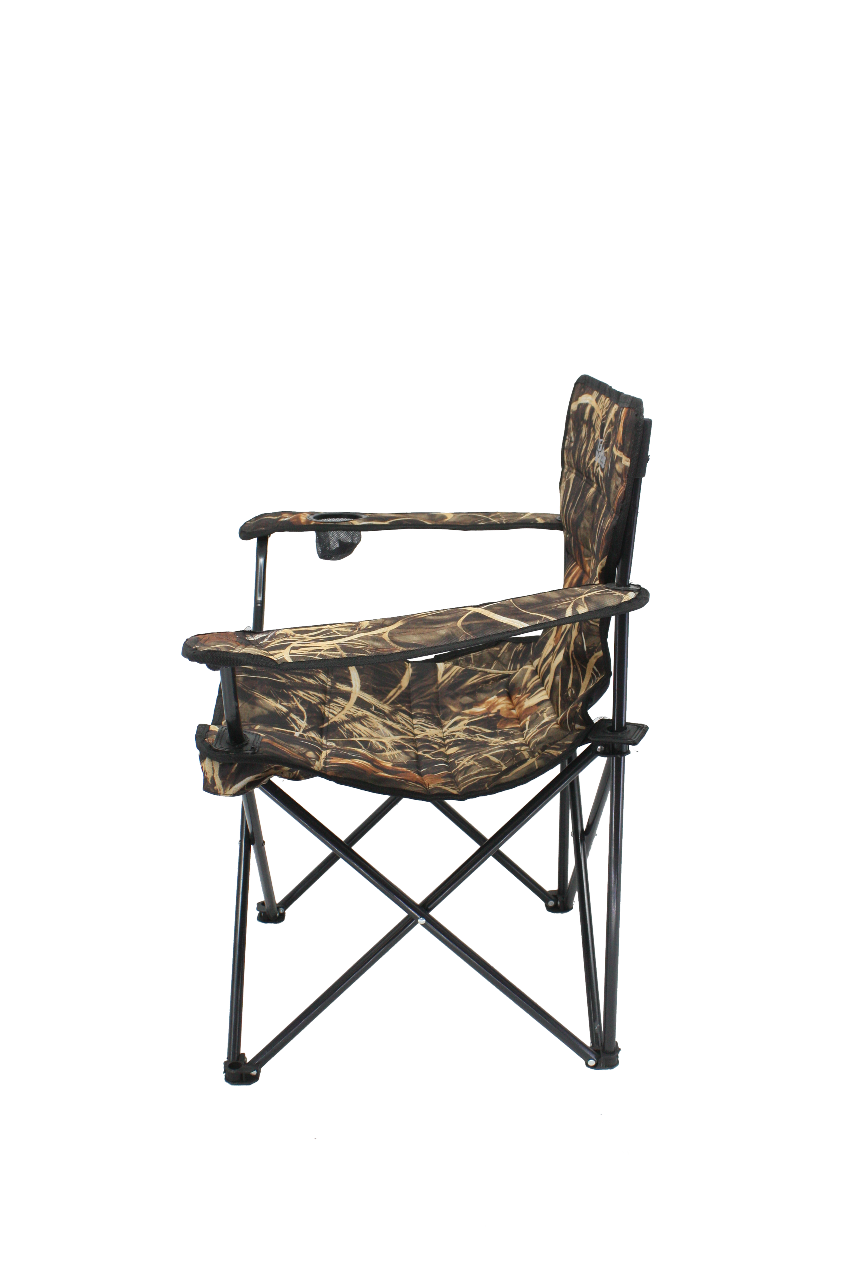 Gray Wolf Bardaklı Kamp  Sandalyesi Saz Desen