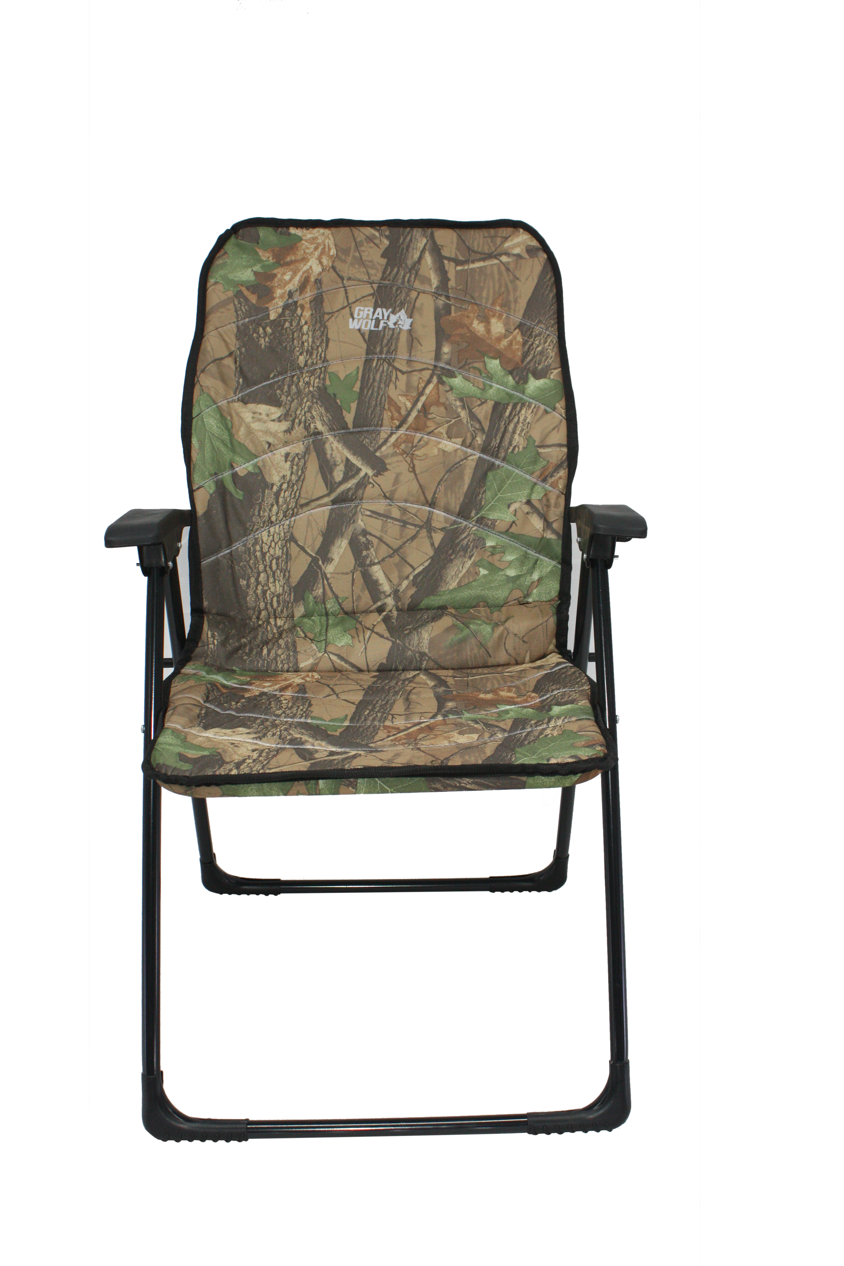 Gray Wolf Kamuflaj Kollu  Petli Kamp Sandalyesi