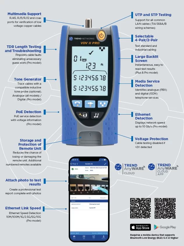 VDV II PLUS - CABLE VERIFIER