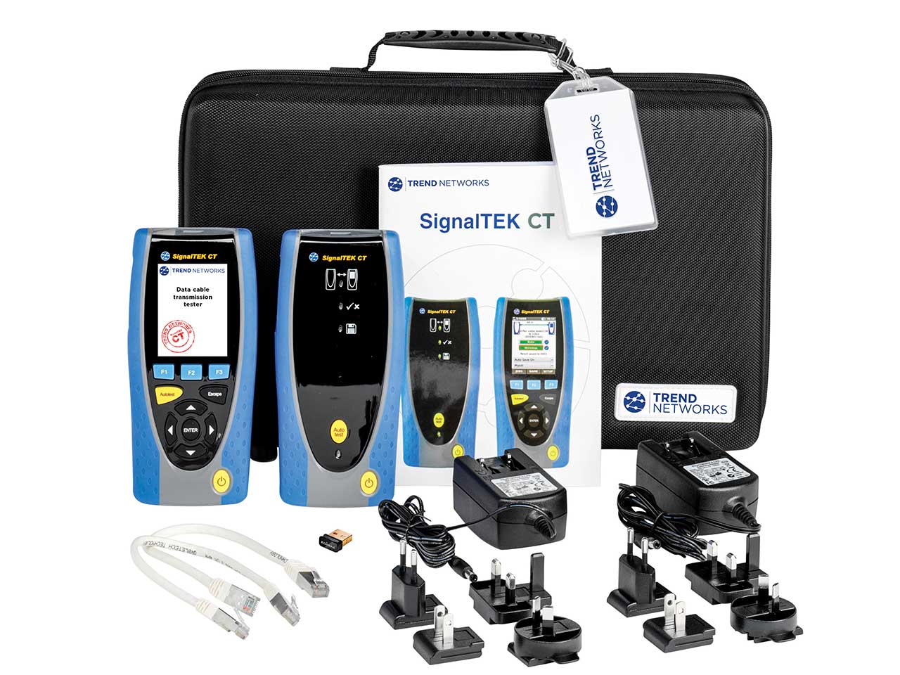 SIGNALTEK CT – COPPER DATA CABLE TRANSMISSION TESTER