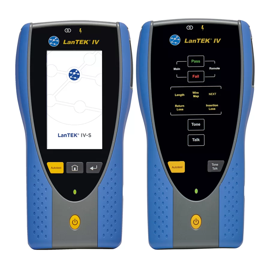 LANTEK IV-S – CABLE CERTIFIER