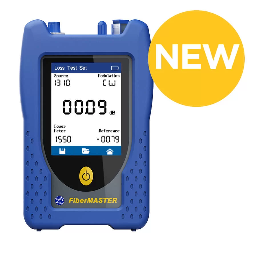 FIBERMASTER FIBRE OPTIC POWER METER / LIGHT SOURCE