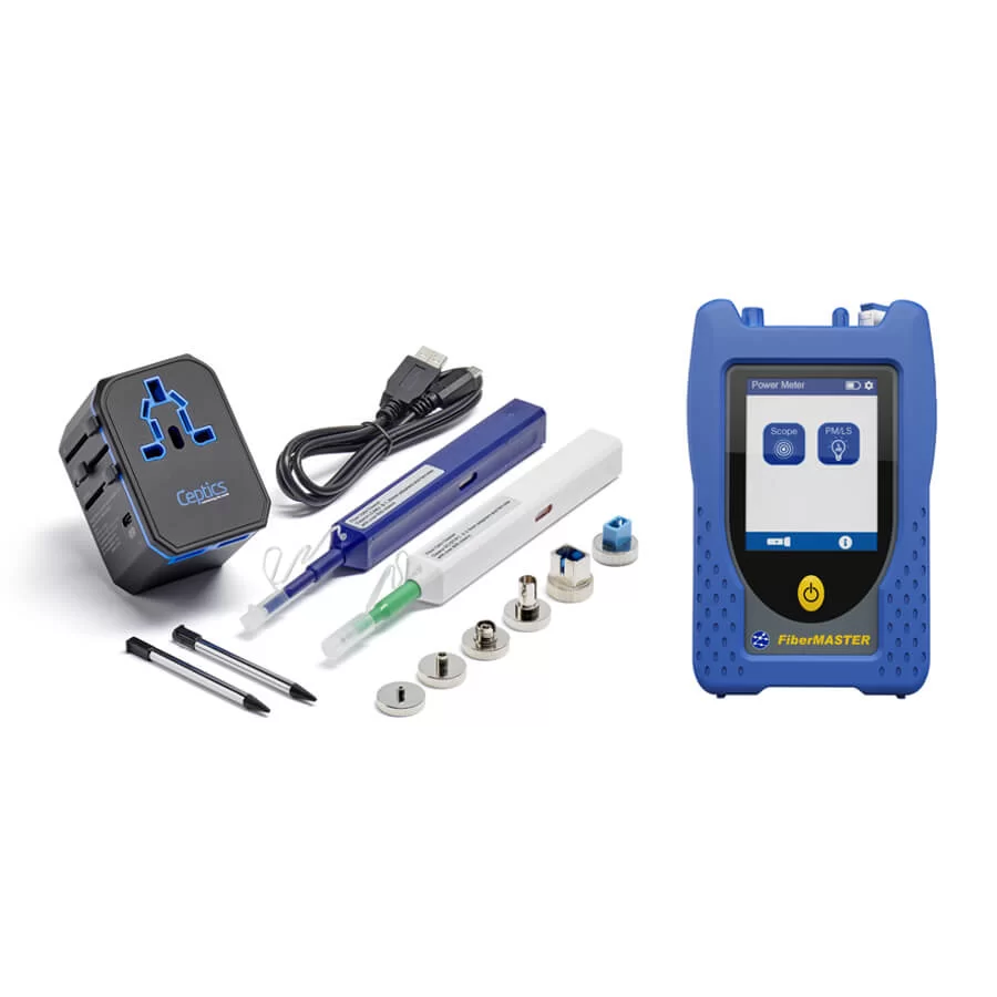 FIBERMASTER MULTIMODE/ SINGLE-MODE POWER METER