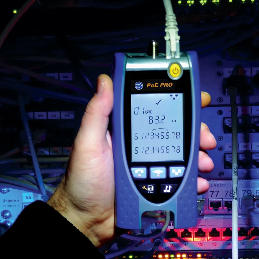 POE PRO POWER OVER ETHERNET TESTER – NEW