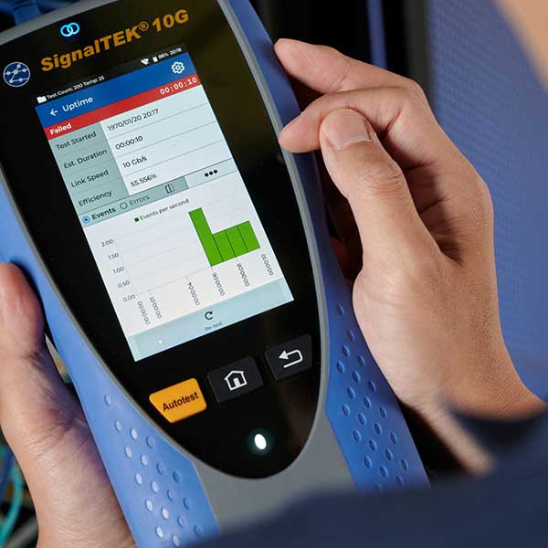 SIGNALTEK 10G – ETHERNET CABLE AND BANDWIDTH TESTER