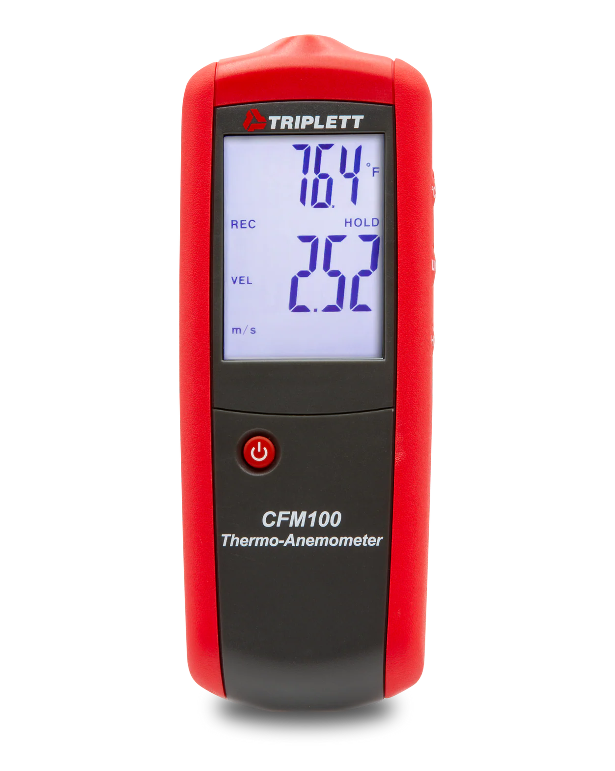 CFM-CMM Thermo-Anemometer: Measures Air Velocity, Air Flow & Air Temperature - (CFM100)