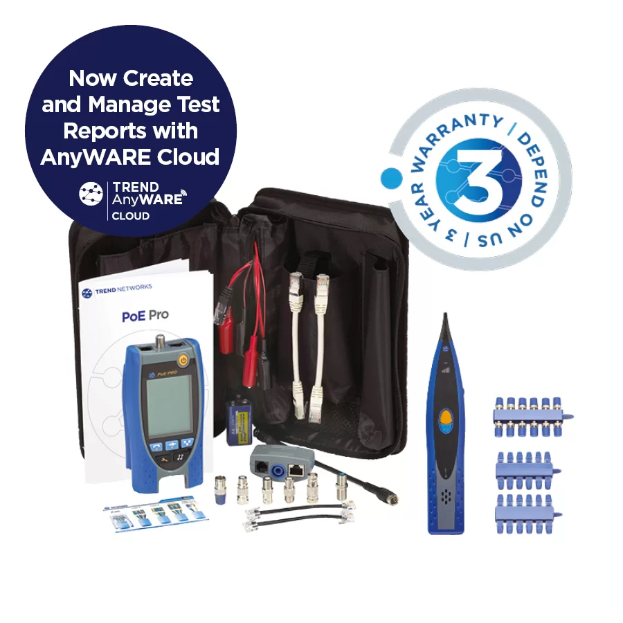 POE PRO : POWER OVER ETHERNET TESTER