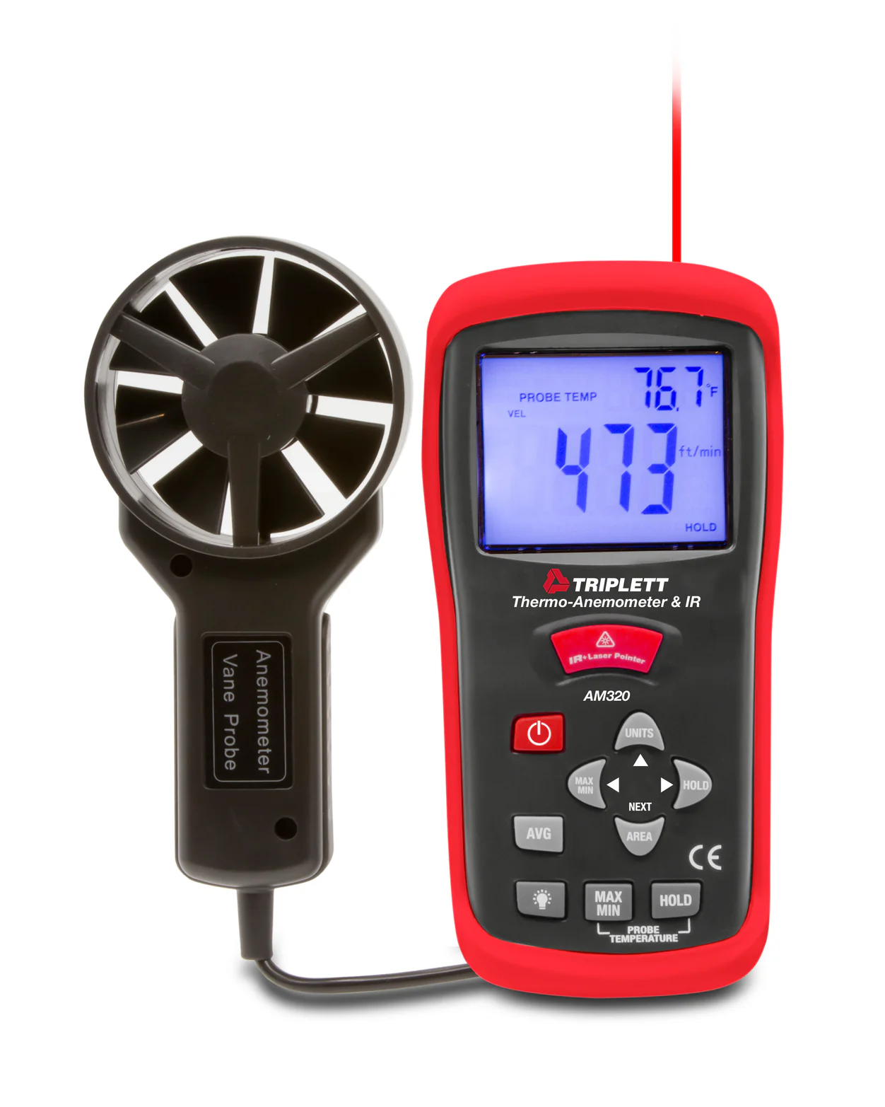Thermo-Anemometer + IR (AM320)