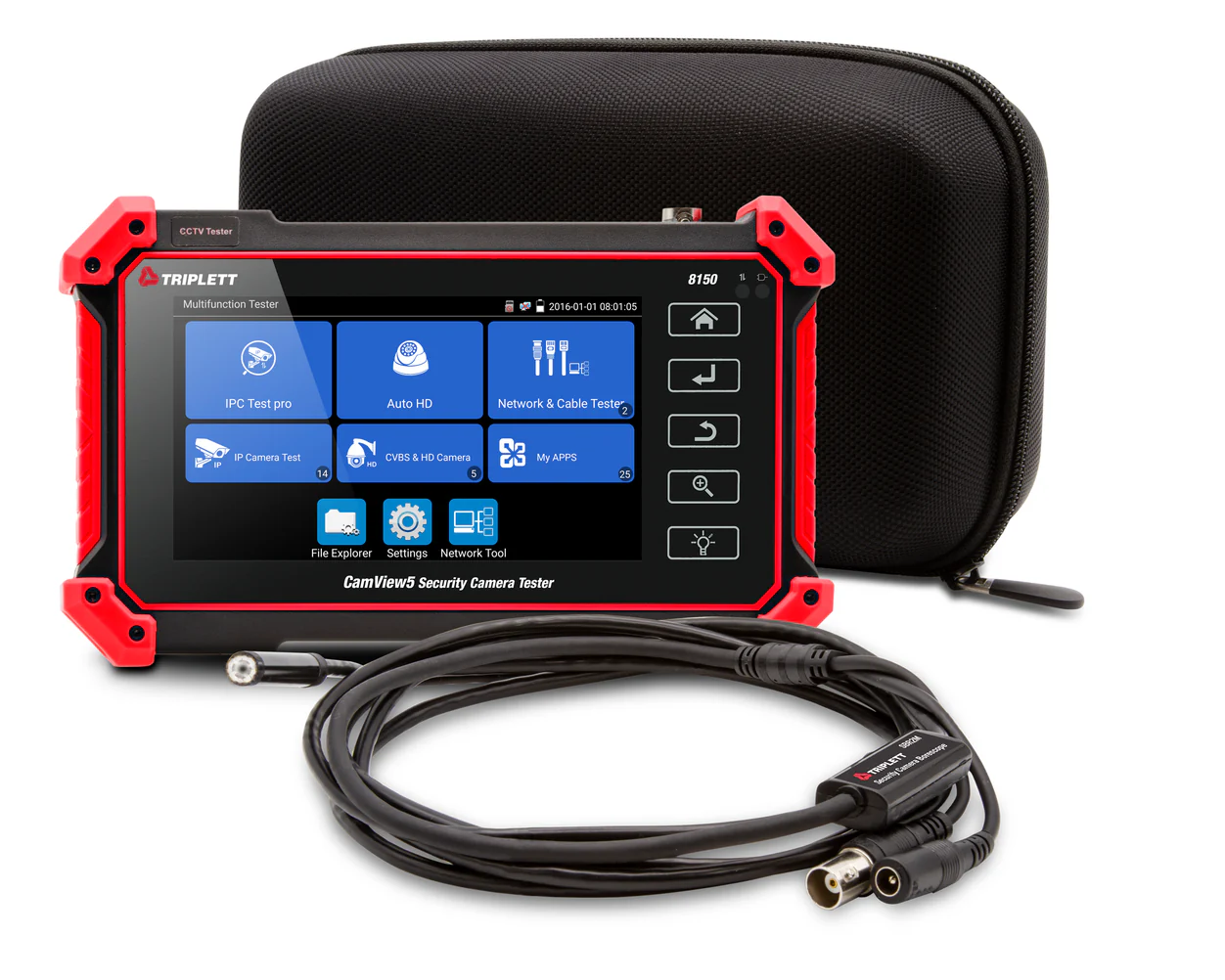 CamView IP Pro 5 HD CCTV Camera Tester with SBR2M Borescope - (8150-BR-KIT)