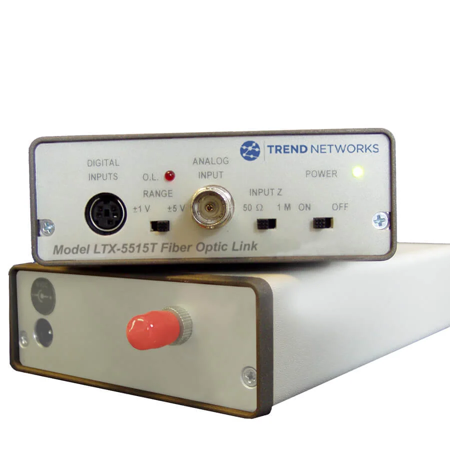Analogue and Digital Fibre Optic Link