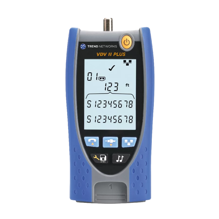 VDV II – CABLE TESTERS / VERIFIERS