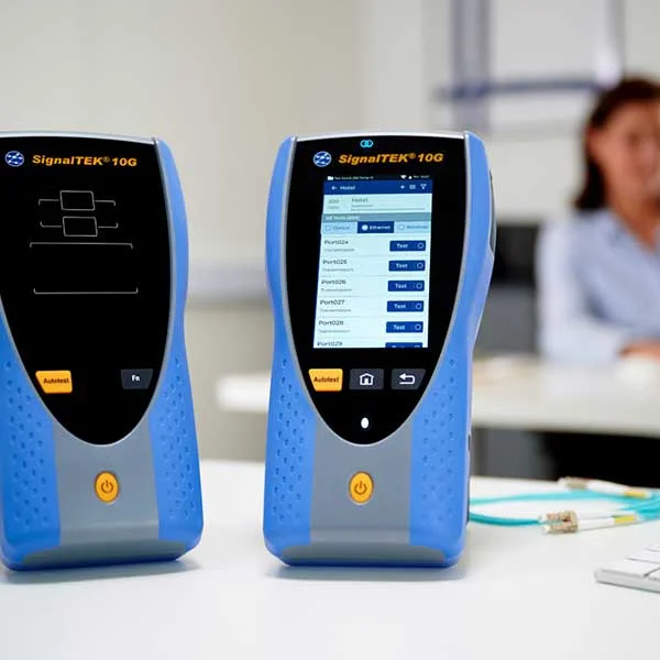 SIGNALTEK 10G – Ethernet cable and Bandwidth Tester , Fiber Cable Tester