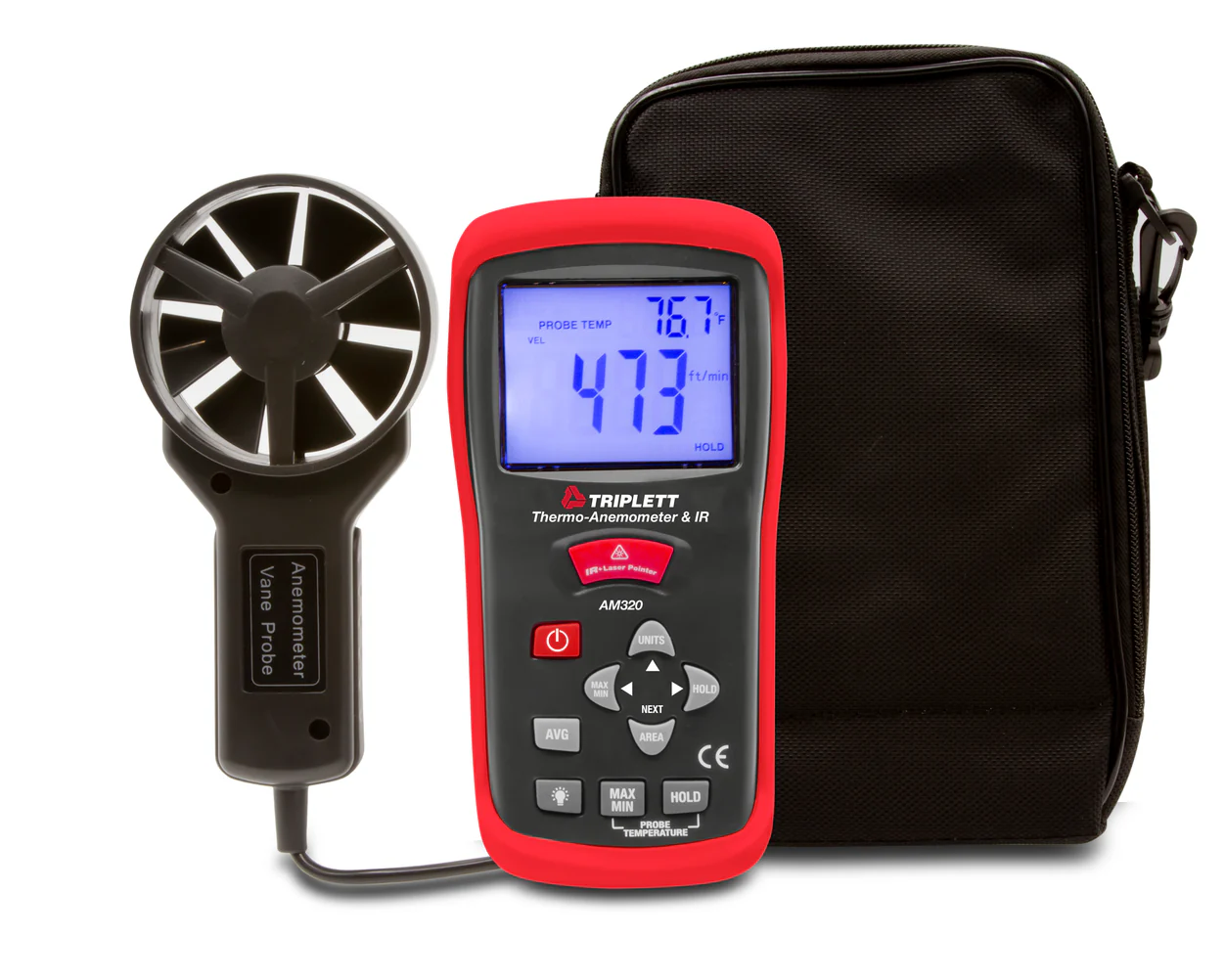 Thermo-Anemometer + IR (AM320)