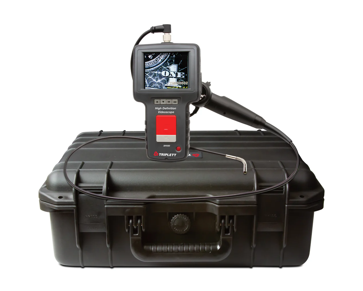 3.5" High Definition Articulating Videoscope, 6mm camera, 1m cable- (BR500)