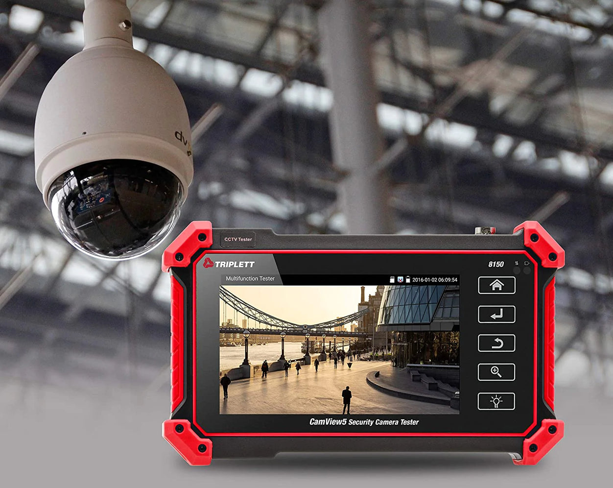 CamView IP Pro 5 HD CCTV Camera Tester with SBR2M Borescope - (8150-BR-KIT)