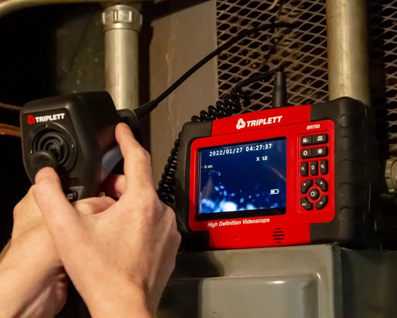 5" Display, High Definition Articulating Videoscope, 6mm camera, 1m cable - (BR750)
