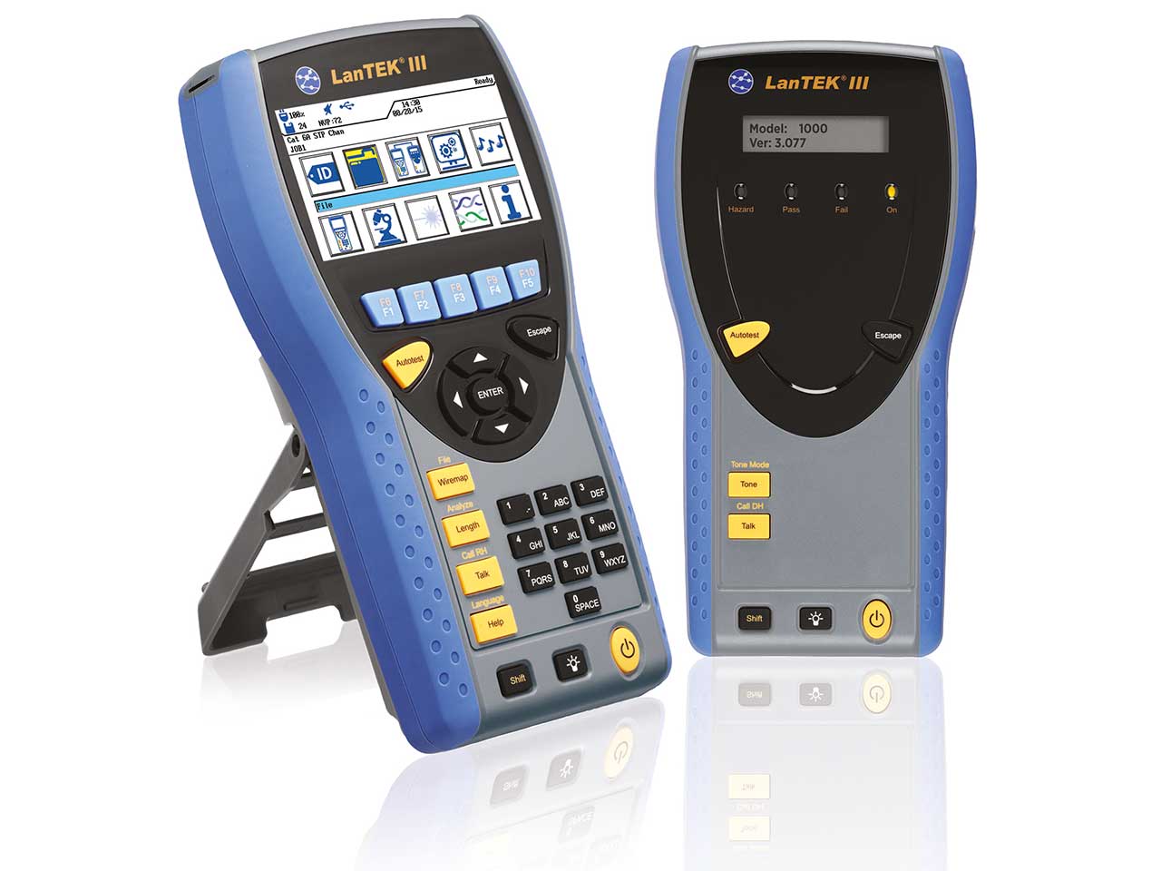 LANTEK III - Copper & Fiber Cable Certifiers