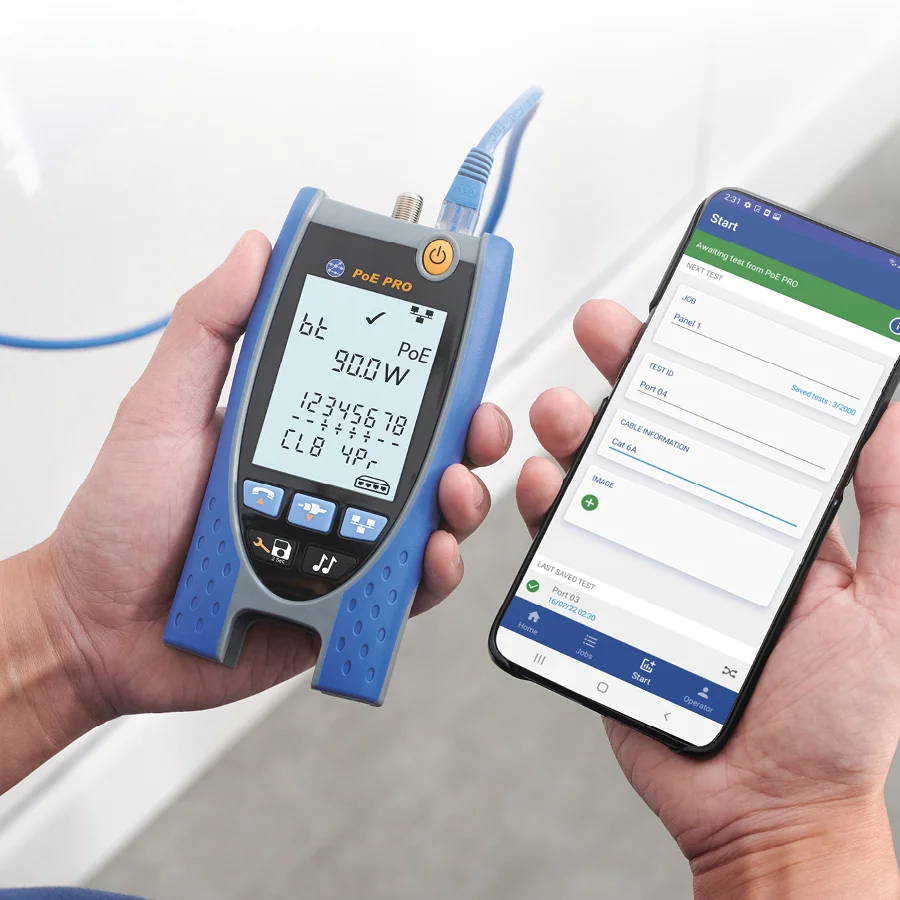POE PRO : POWER OVER ETHERNET TESTER