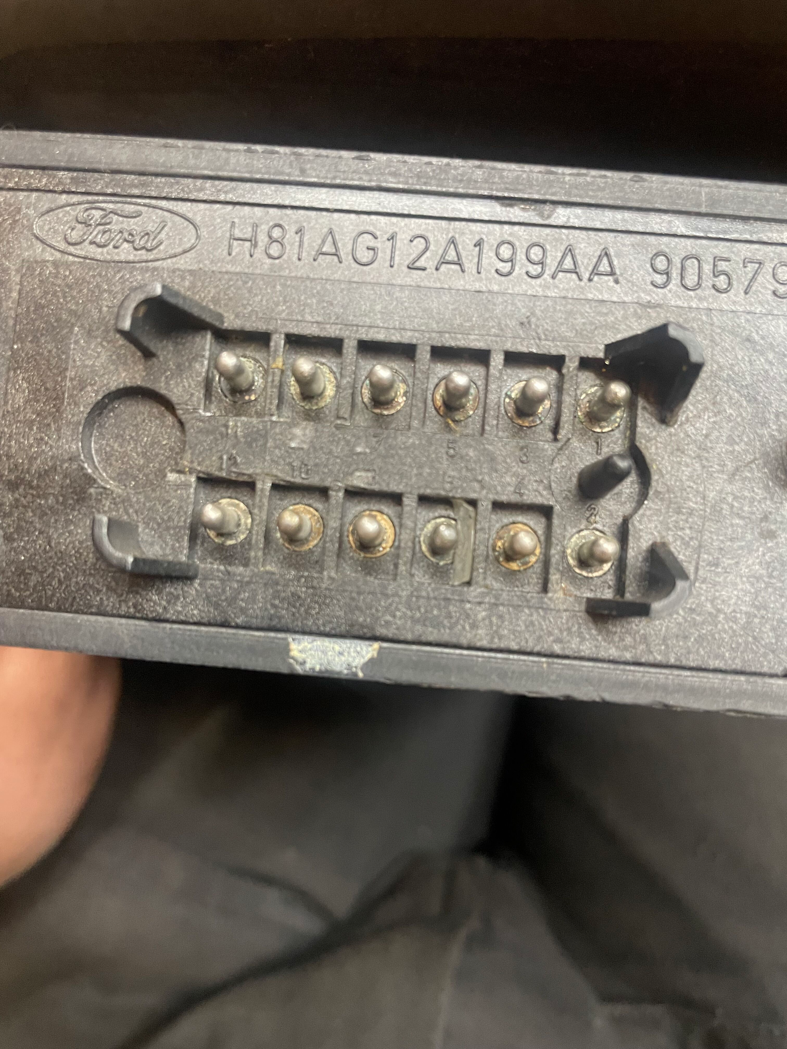 Service Provided for Ford Rs1600i Ecu Repair Water Damaged rebuild and repair