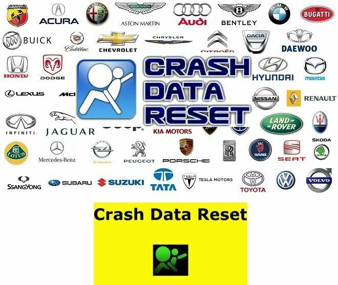 CRASH DATA RESET SERVICE for A4519015000Q04 TRW391248 Smart Airbag ECU
